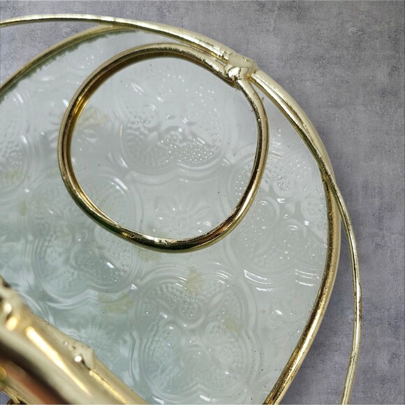 Vintage Stained Glass Christmas Tree Tea Light Candle Holder 7" Holiday Decor - Picture 9 of 12